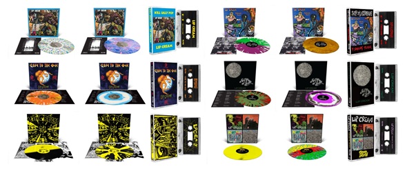 LIP CREAM、全音源が完全デジタルリマスター復刻しLP・カセットで