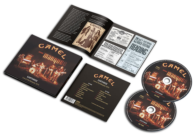 キャメル 1974年 伝説のマーキークラブ公演収録『Earthrise - Live at