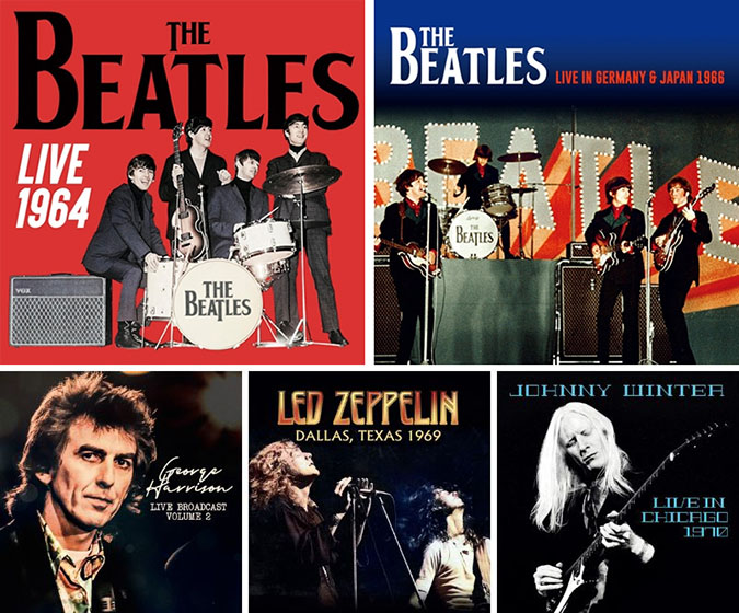 ビートルズ、ジョージ・ハリスン、レッド・ツェッペリン、ジョニー