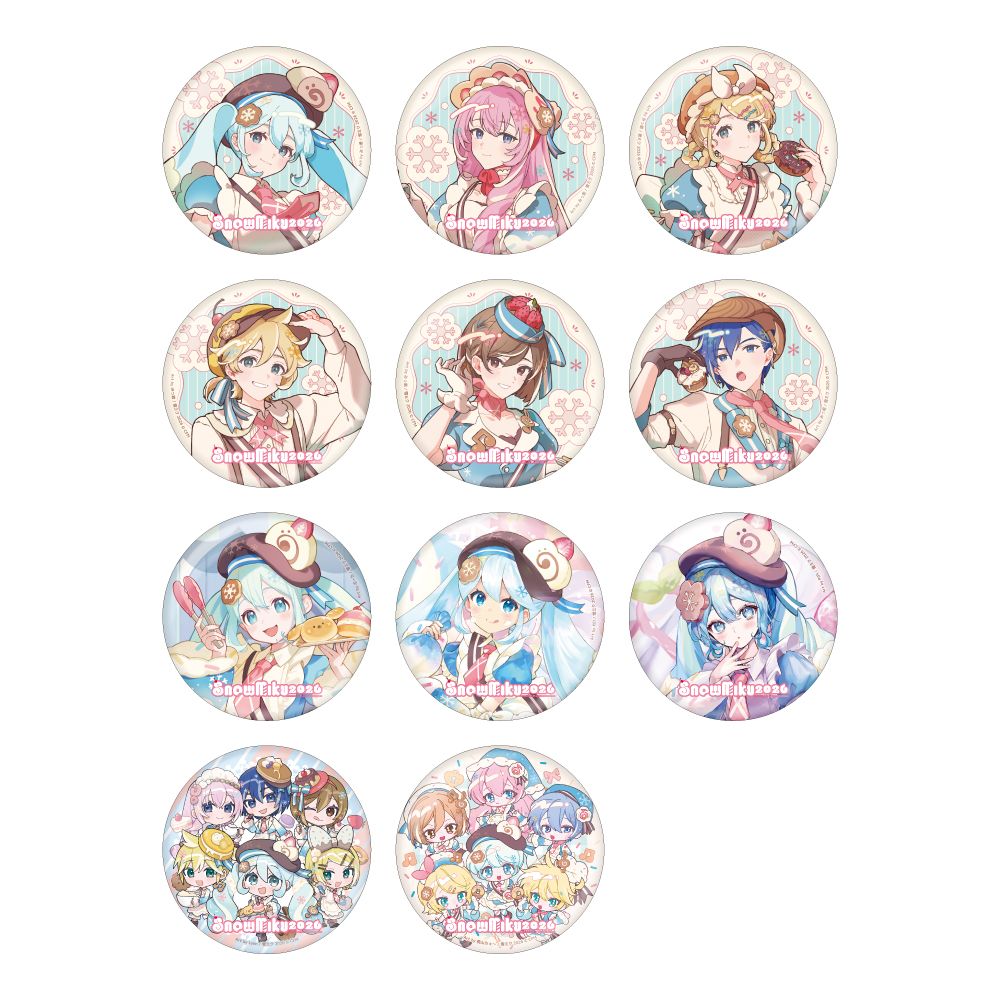 SNOW MIKU 2026』BIG缶バッジ モバガチャ販売決定！|グッズ