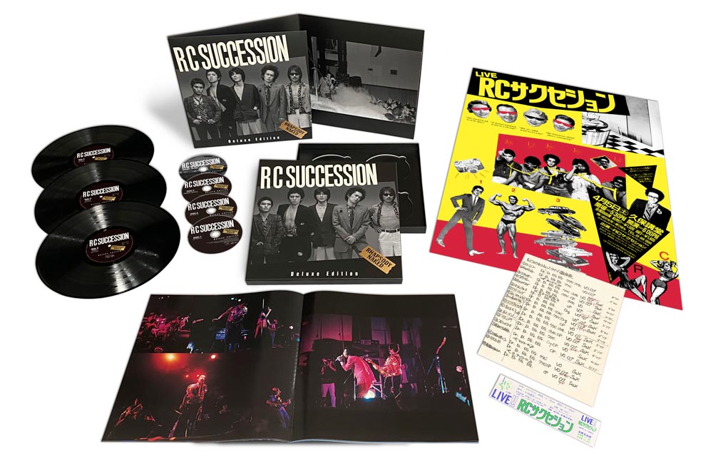 RCサクセション 80年ライブ盤『RHAPSODY NAKED』初アナログ化