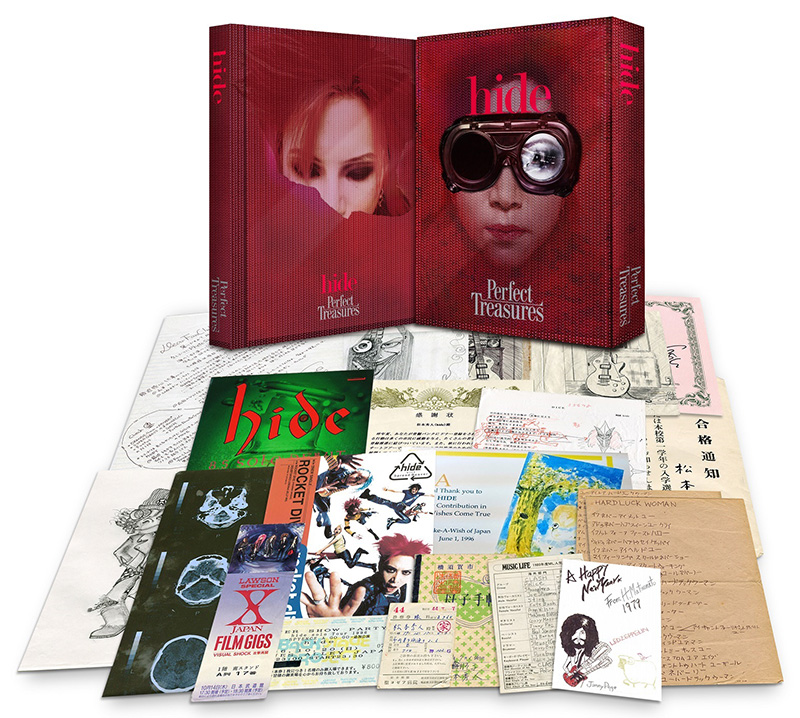 hide 幻の豪華本『hide Perfect Treasures』が再販決定 12月13日に世界
