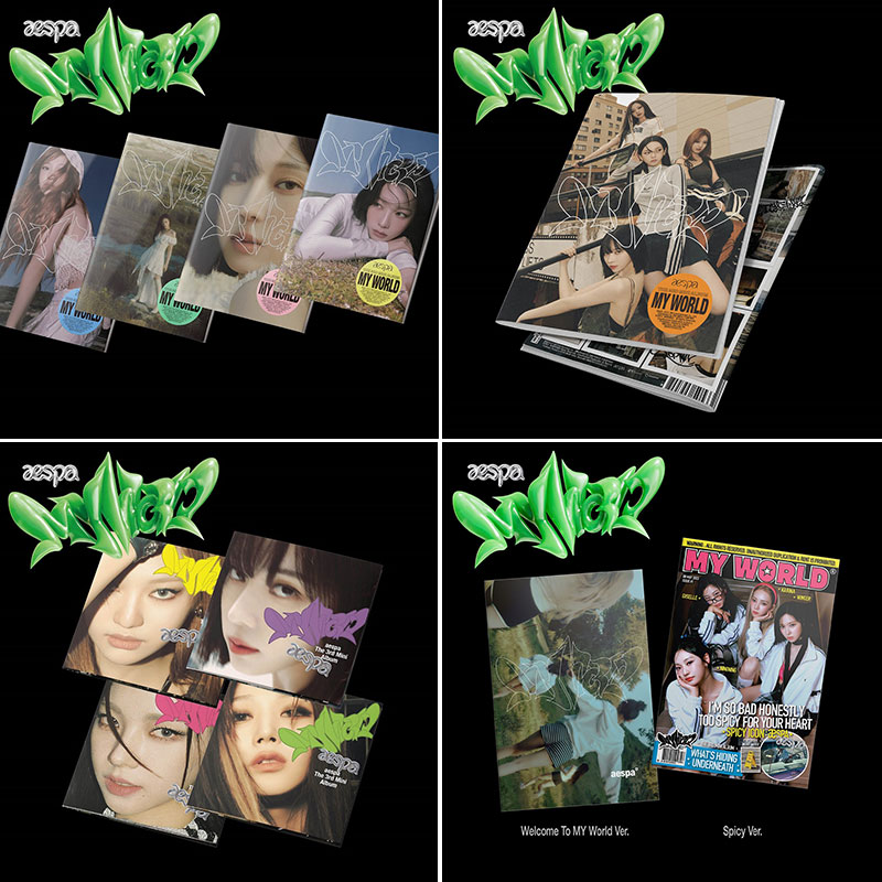 aespa 3rdミニアルバム『MY WORLD』|K-POP・アジア