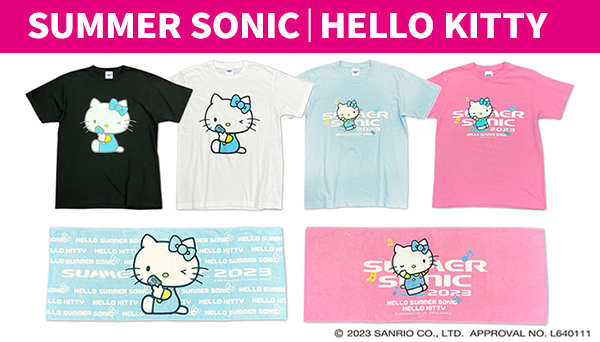 SUMMER SONIC｜HELLO KITTY コラボレーショングッズ|グッズ