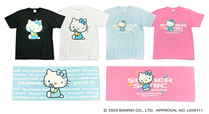 SUMMER SONIC｜HELLO KITTY コラボレーショングッズ|グッズ