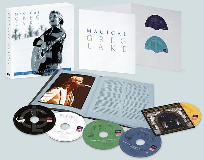 グレッグ・レイク ソロ作品 最新リマスター CD7枚組ボックスセット