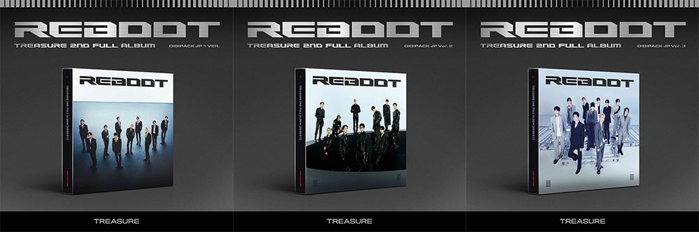 TREASURE 2ndフルアルバム『REBOOT』［DIGIPACK / JP LIMITED VER