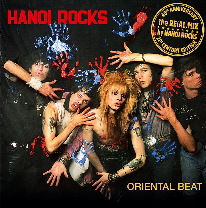 ハノイ・ロックス 1982年名盤『Oriental Beat』発売40周年リミックス
