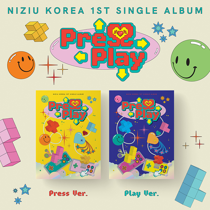 NiziU 韓国デビュー シングル 『Press Play』ご予約受付中