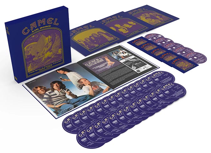 キャメル デビュー50周年 CD27枚組＋ブルーレイ5枚組ボックスセット