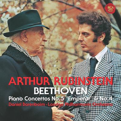 ピアノ協奏曲第5番『皇帝』、第4番 ルービンシュタイン