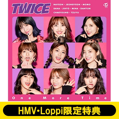 特典ポスター付き》 One More Time 【通常盤】 : TWICE | HMV&BOOKS