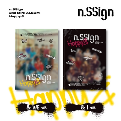 2nd MINI ALBUM: Happy & (ランダムカバー・バージョン) : n.SSign