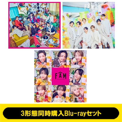 3形態同時購入Blu-rayセット》 FAM 【初回限定盤A+初回限定盤B+通常盤