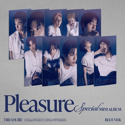 TREASURE SPECIAL MINI ALBUM [PLEASURE] (BLUE VER.)CHOI HYUN SUK