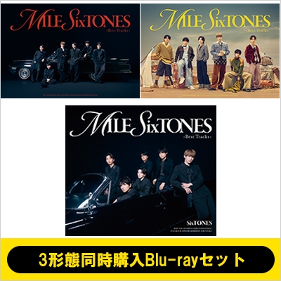 3形態同時購入Blu-rayセット》MILESixTONES -Best Tracks-【初回盤A+