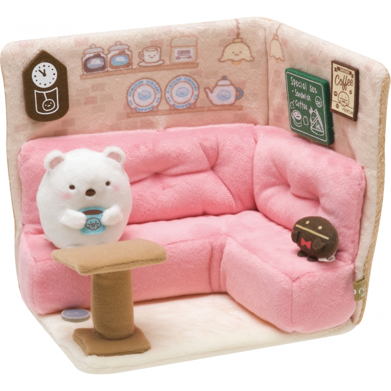 すみっコぐらし POP UP SHOP ようちえん シーンぬいぐるみ バス すみっ