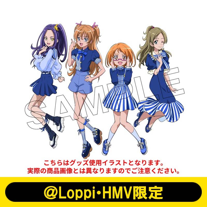 スイートプリキュアアクリルスタンド+オーロラ缶バッジ【lh限定