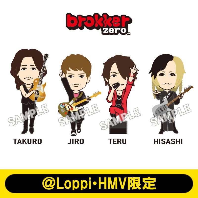 GLAY 30th Anniversary brokker zero（4種セット）【＠Loppi・HMV限定