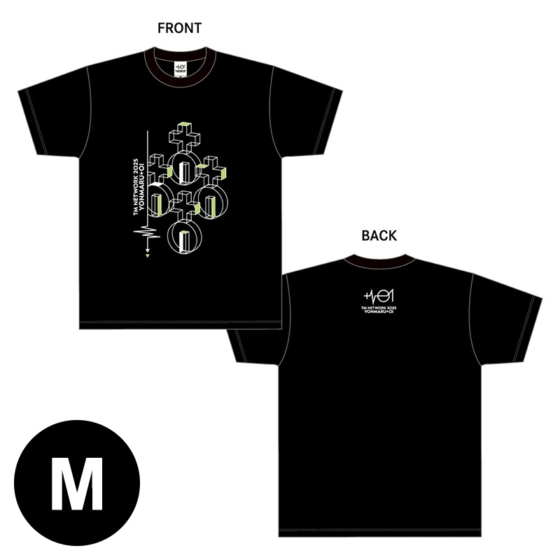 ツアーTシャツ（M）/ TM NETWORK 2025 YONMARU+01 : TM NETWORK