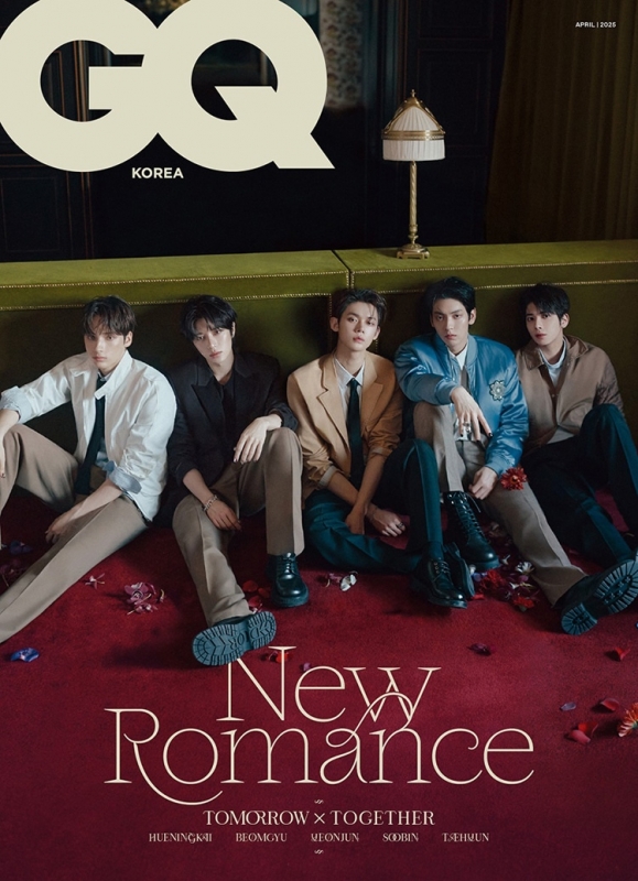 GQ KOREA 2025年 4月号【表紙：TOMORROW X TOGETHER A】 : Magazine