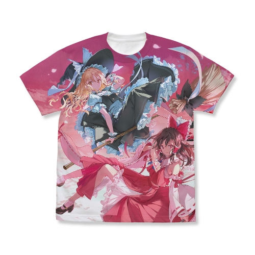 大・東方Project展」フルグラフィックTシャツ Lサイズ（博麗霊夢＆霧雨