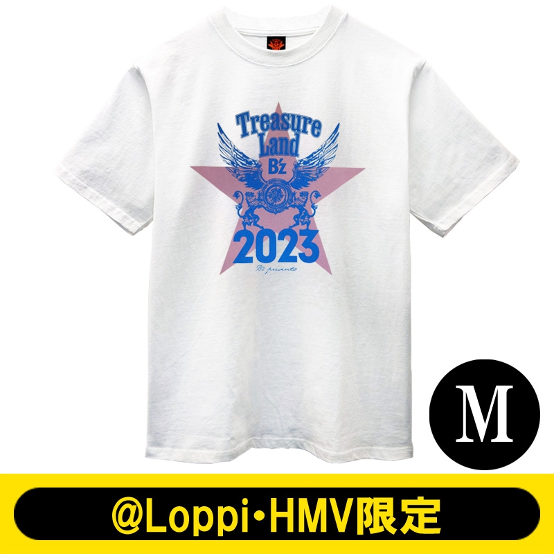 B'z presents -Treasure Land 2023-@Loppi・HMV限定Tシャツ（サイズM