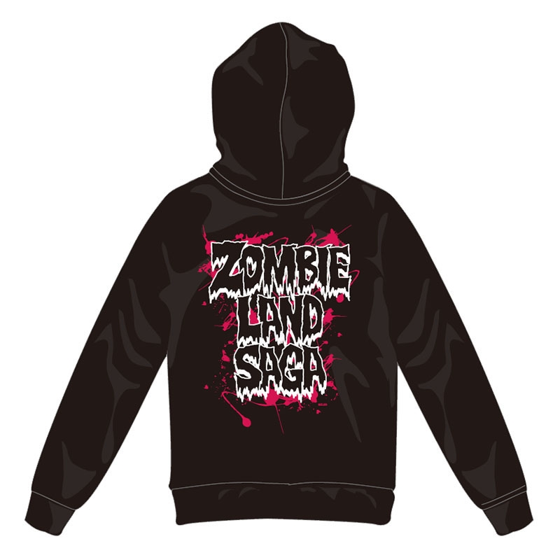 ZIPパーカー（M）/ フランシュシュ 佐賀よ共にわいてくれ : ゾンビ