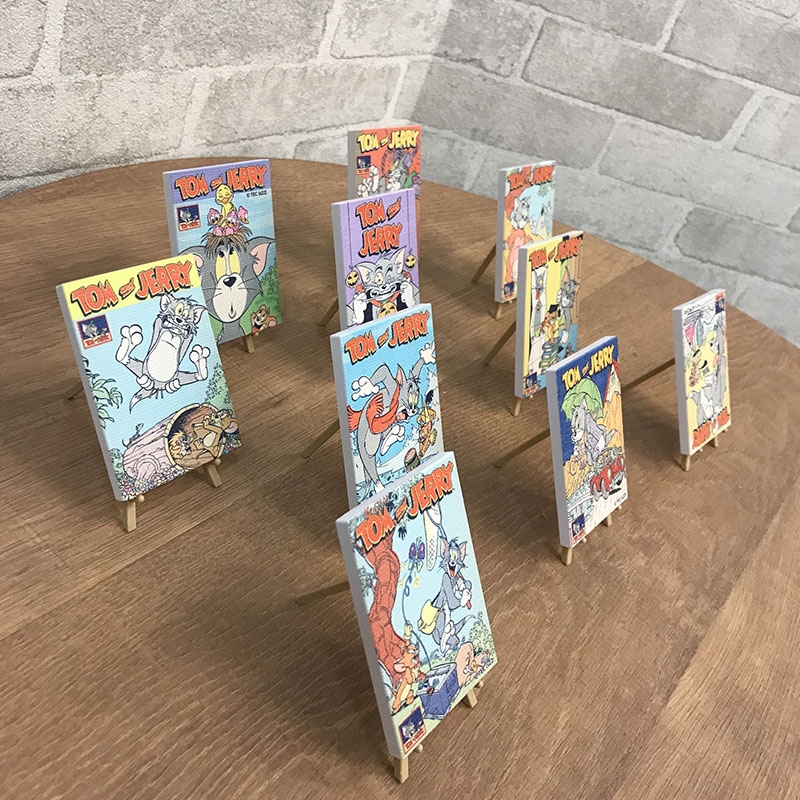 ミニキャンバスアート10個セット / トムとジェリー【@Loppi・HMV限定