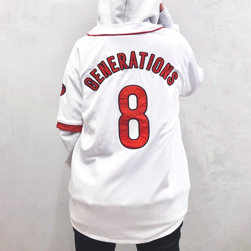 片寄涼太 produce GENERATIONSベースボールシャツ : GENERATIONS from