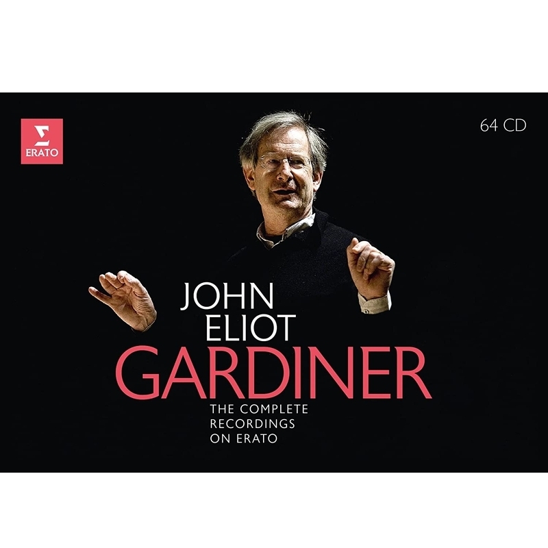 ジョン・エリオット・ガーディナー／エラート録音全集（64CD