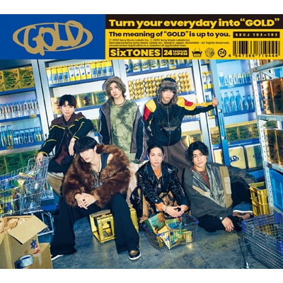 3形態同時購入Blu-rayセット》 GOLD 【初回A盤+初回B盤+通常盤