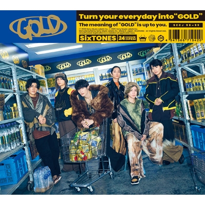 3形態同時購入DVDセット》 GOLD 【初回A盤+初回B盤+通常盤