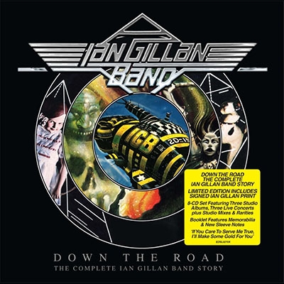 Down The Road: The Complete Ian Gillan Band Story (8CD)【プリント