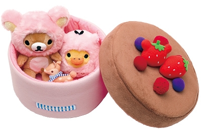 ローソン & リラックマ ケーキboxぬいぐるみセット[Lp限定