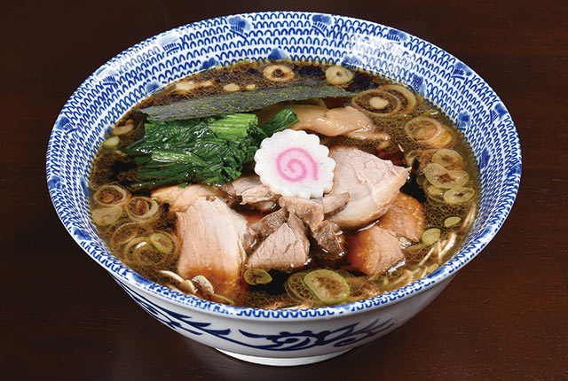 オレたちのラーメン ちょび吉〉の定番メニュー「ド生姜醤油ラーメン