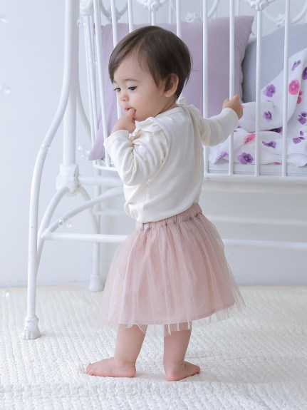 ベビー]ドットチュールスカート（ボトムス(ベビー)）｜hakka baby