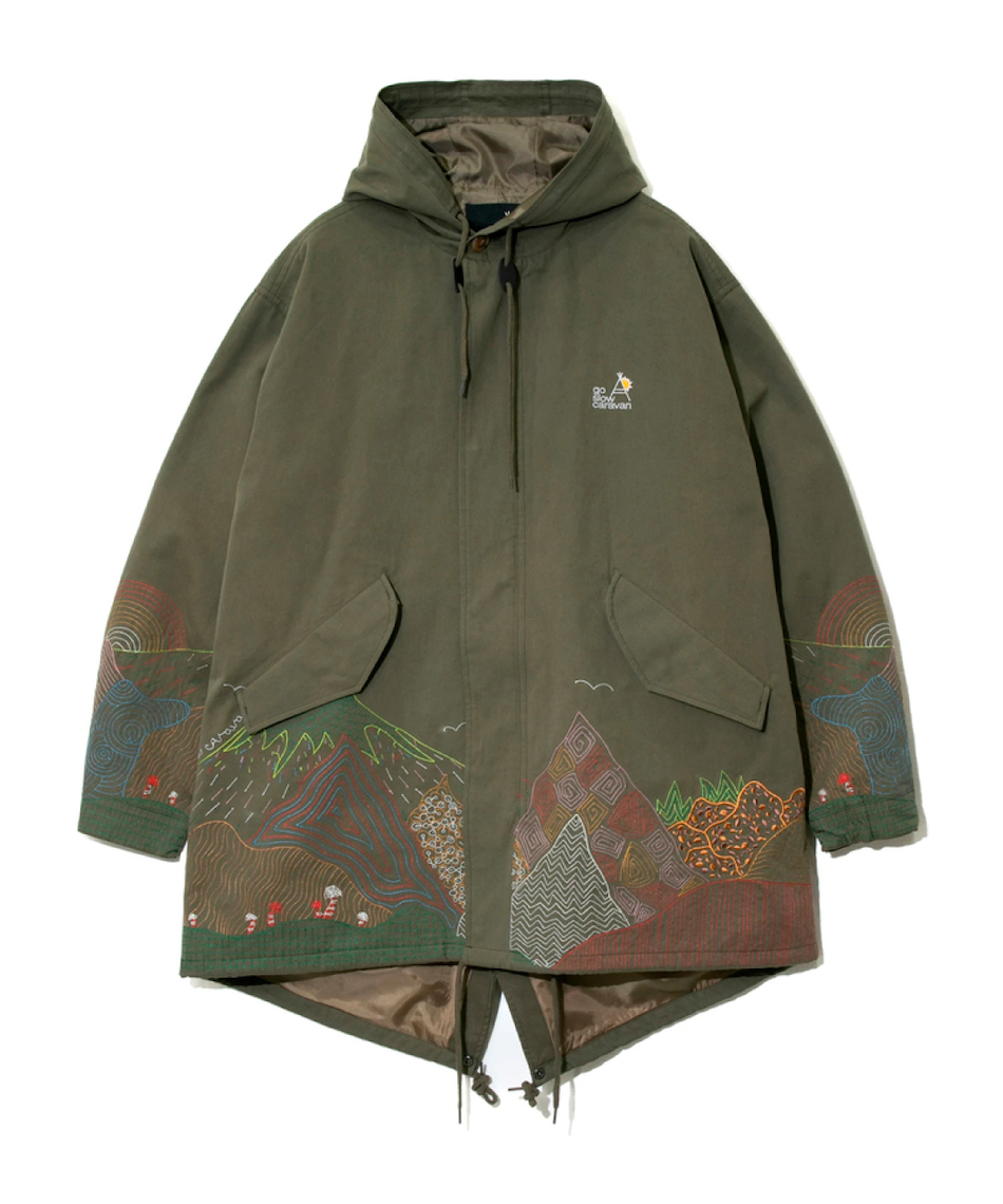 ゴースローキャラバン(Go Slow Caravan) アウトドア ジャケット