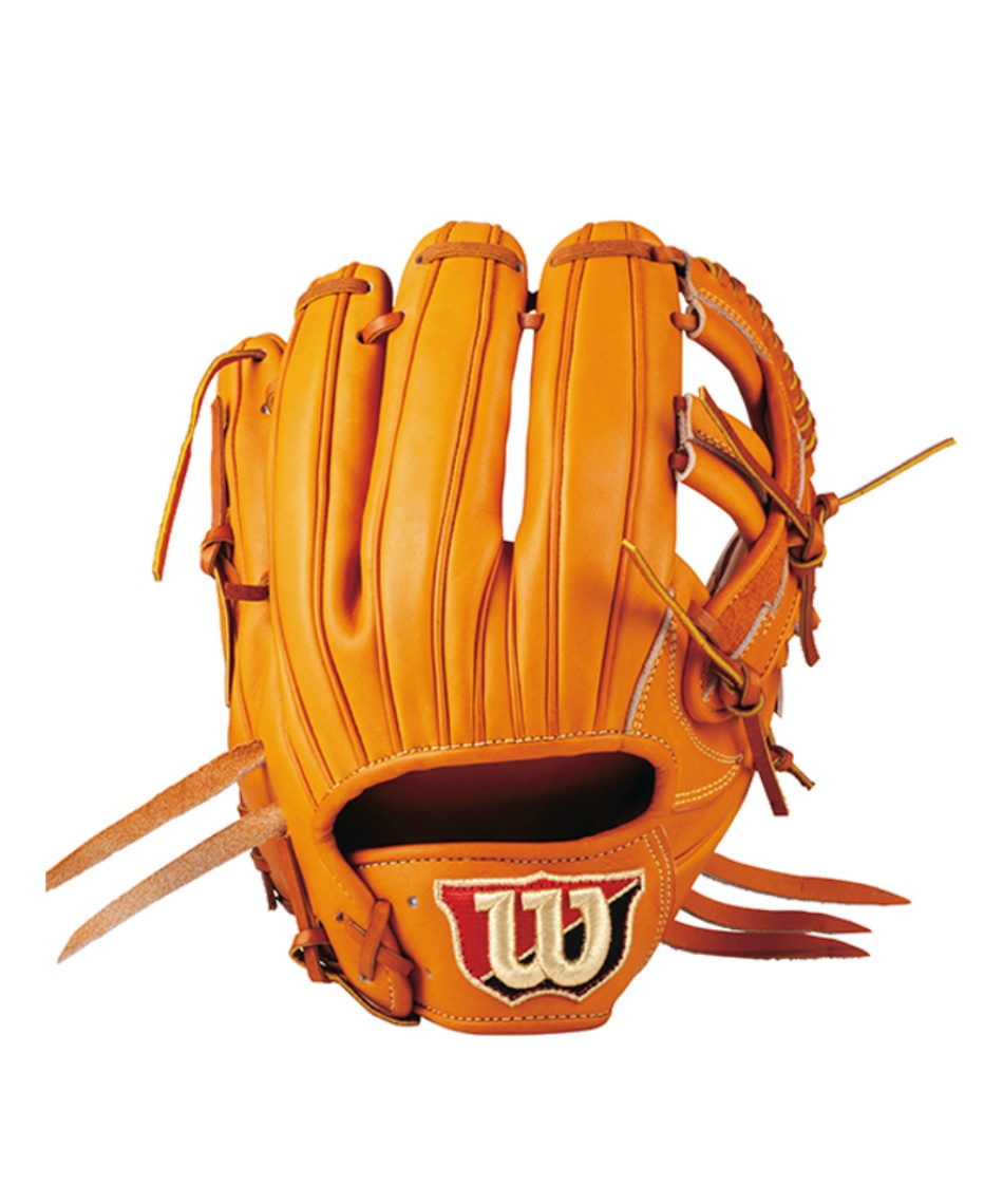 Wilson 硬式グローブ Eオレンジ 新品 新品内野手Wilson 硬式グローブ