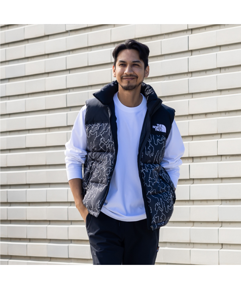 ダウンベスト ノベルティーヌプシベスト ND92339 KB | スポーツ用品