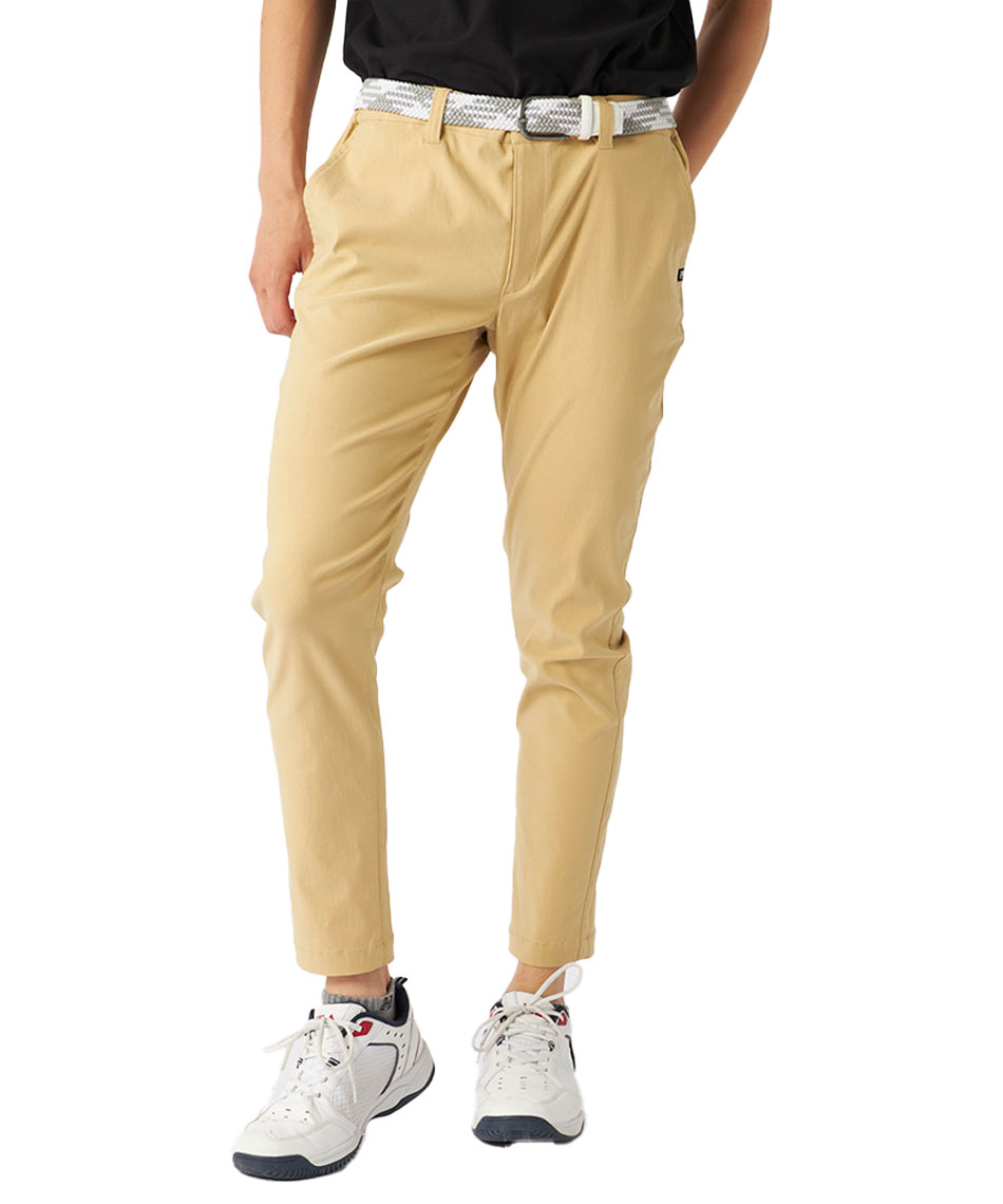 ゴルフウェア ロングパンツ ツイル9分丈テーパードパンツ 785-300