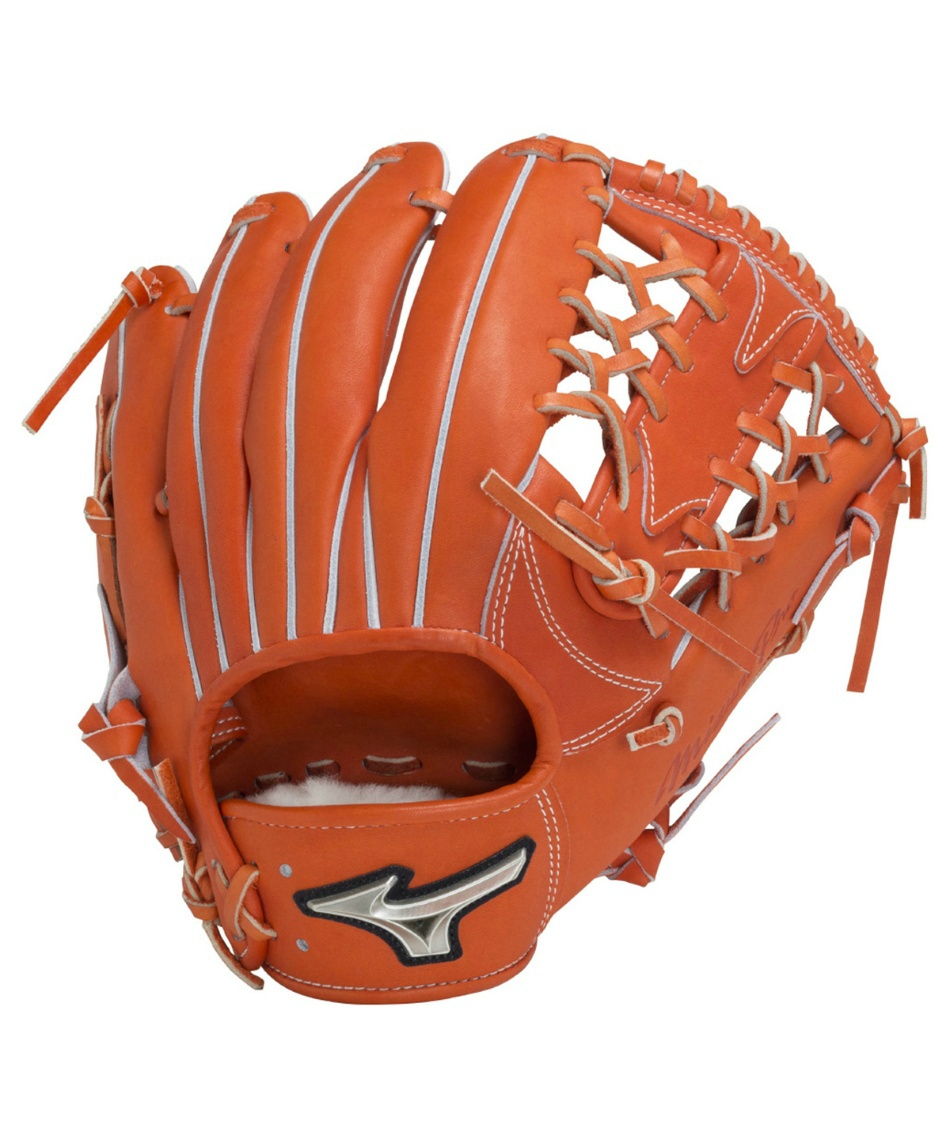 Mizuno Pro 硬式グローブ オレンジ外野用ビッグM