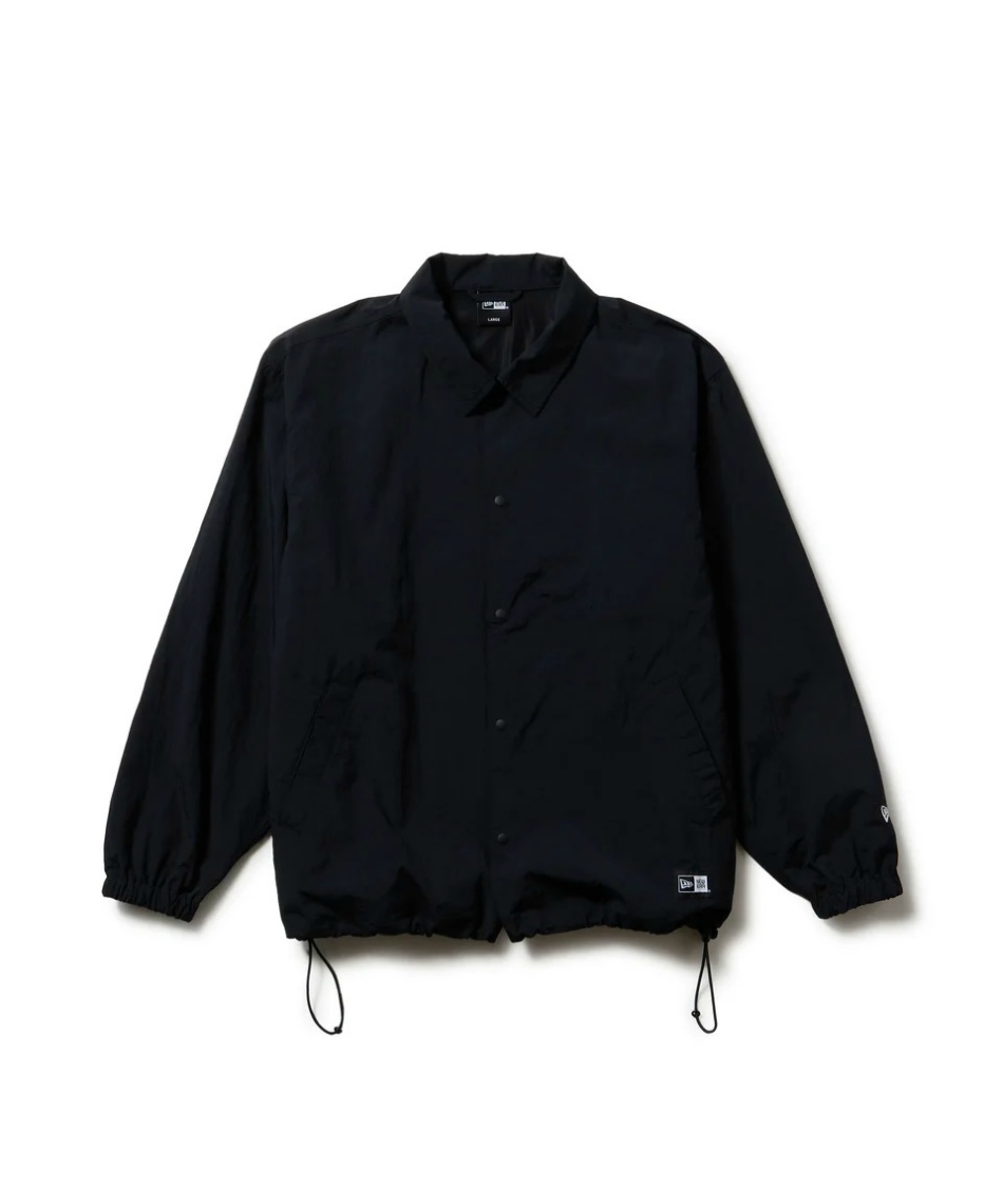ニューエラ(NEW ERA) ジャケット ナイロン コーチジャケット ブラック