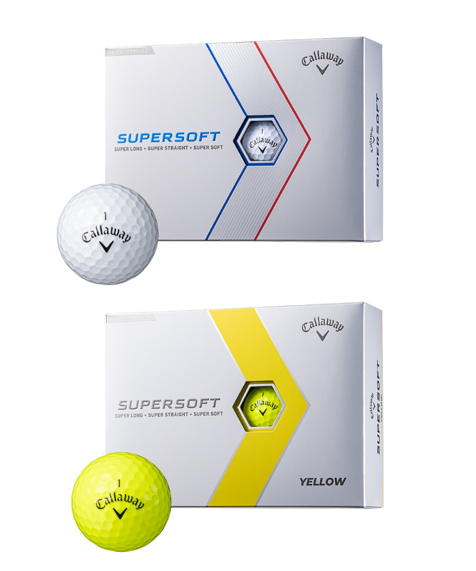 キャロウェイ(Callaway) ゴルフボール 1ダース 12個入 スーパーソフト