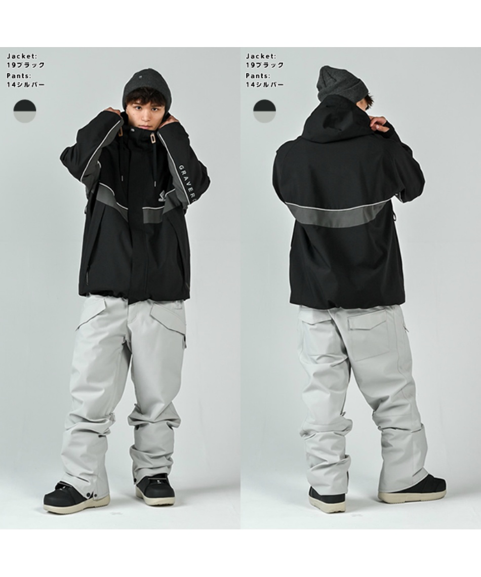 スノーボードウェア 上下セット SNB JACKET+SNB PANT GC-8501+GC-8512