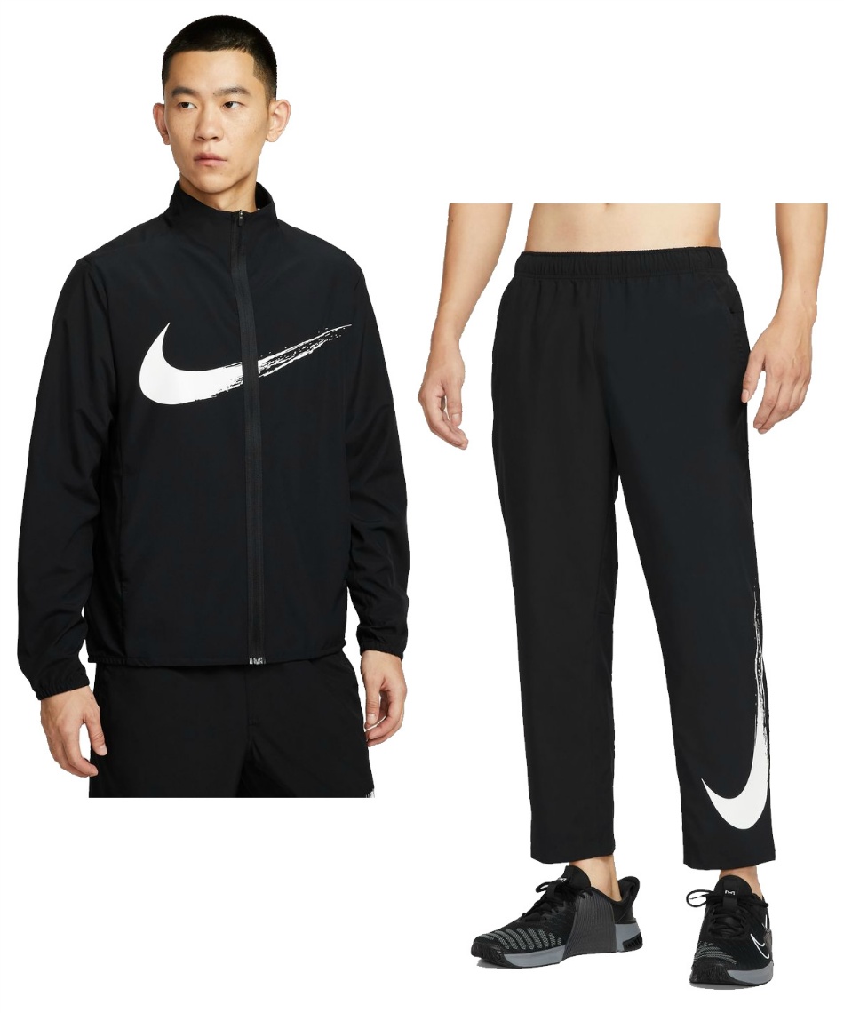 ナイキ(NIKE) ウインドブレーカー 上下セット DF FORM GFXウーブンJKT