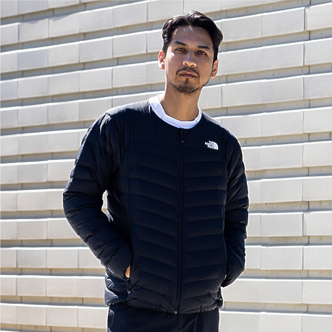 ダウンジャケット サンダーラウンドネックジャケット Thunder