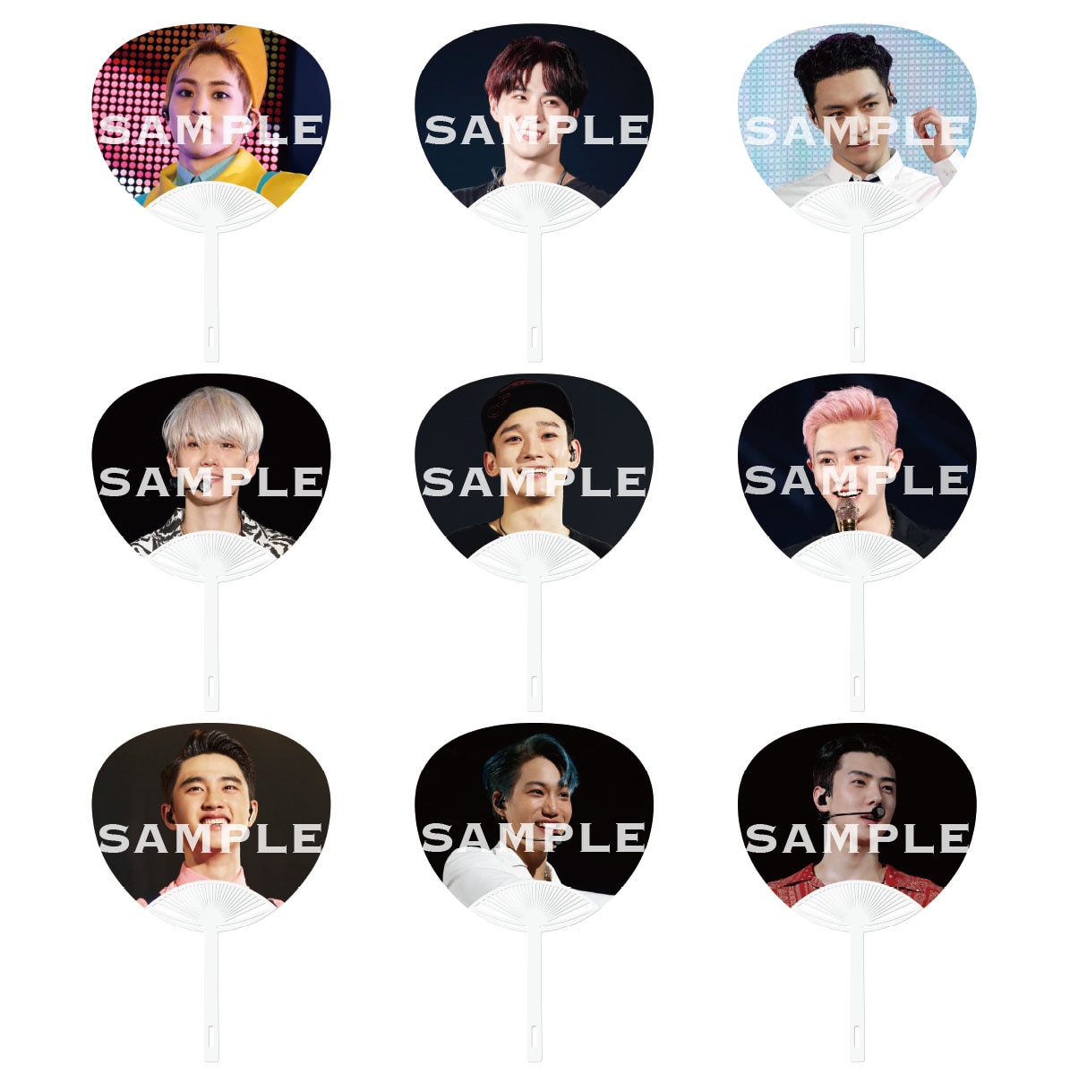 ミニうちわ (ランダム：全36種)