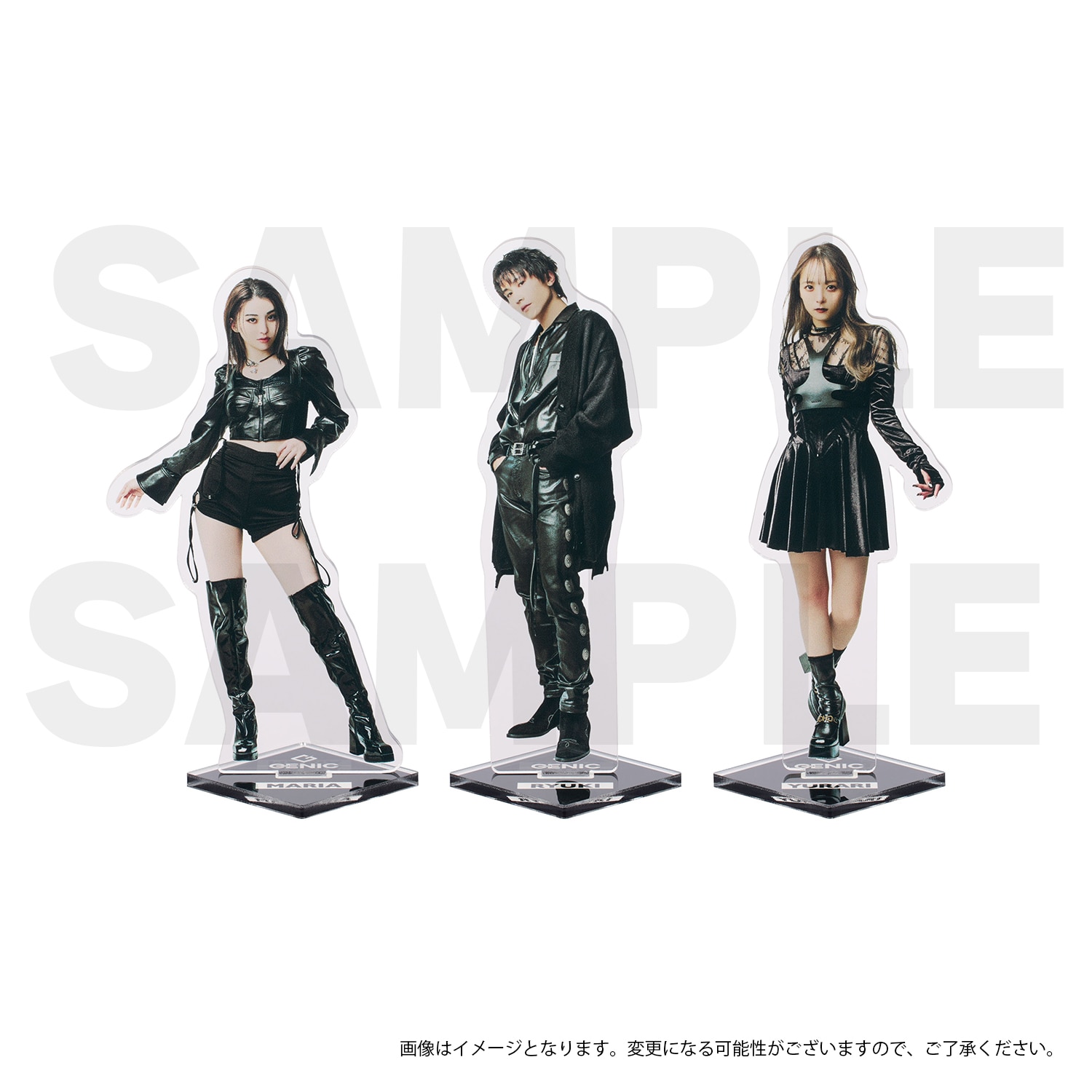 アクリルスタンド - GOODS | 男女7人組ダンス&ボーカルグループ GENIC