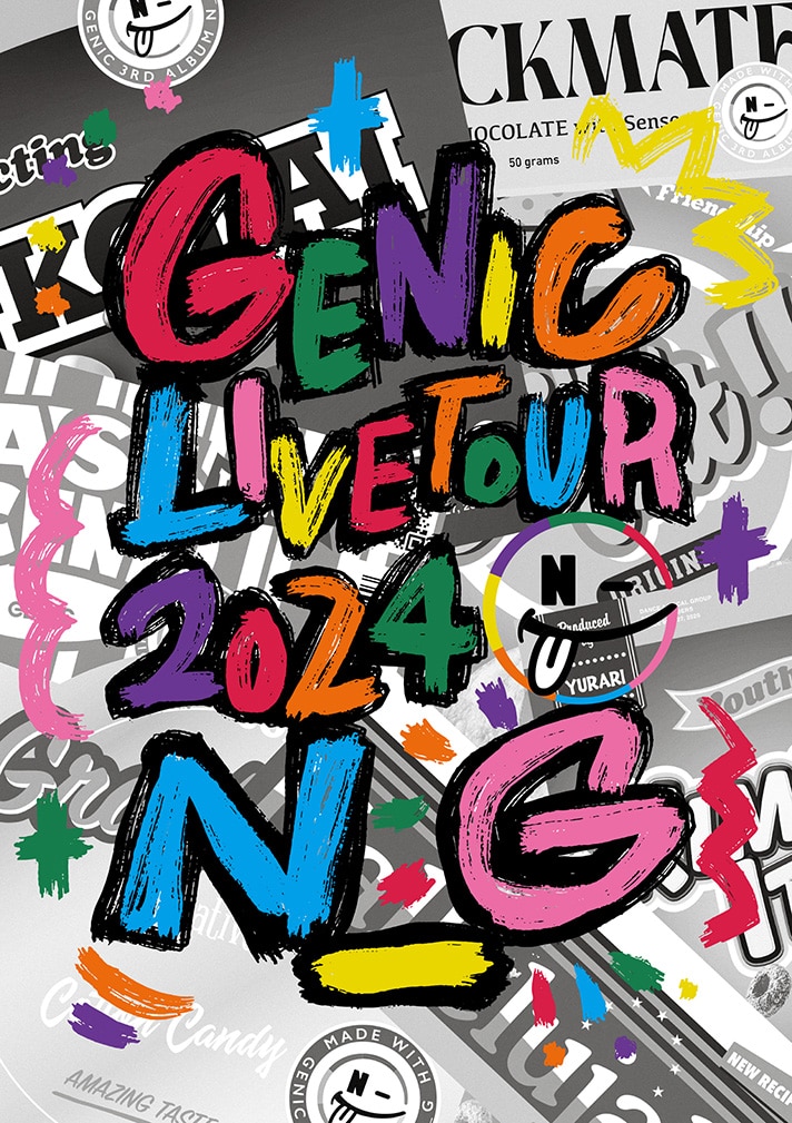 LIVE DVD & Blu-ray 『GENIC LIVE TOUR 2024 N_G』 - DISCOGRAPHY